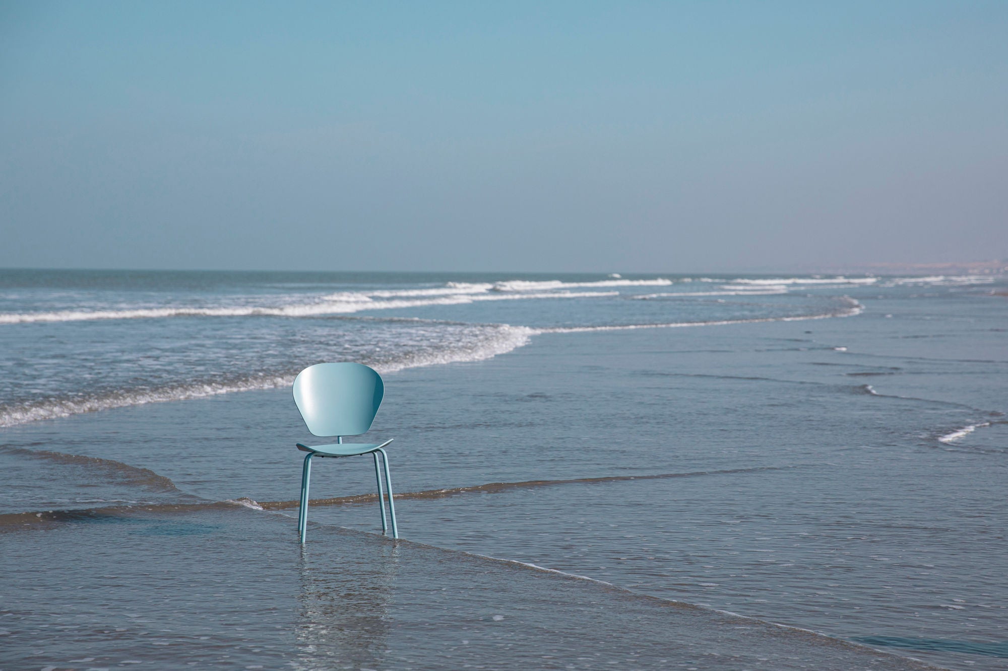 Zuiver Set of 2 The Ocean Ocean Blue Dining Chair